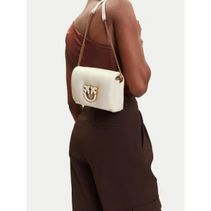 Torebka PINKO Love Click Puff Baby 101584 A10F Écru