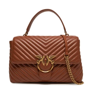 Torebka PINKO Love Lady Puff Big Cl 100042 A0GK L84Q Brązowy