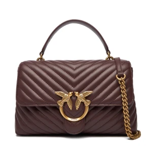 Torebka PINKO Love Lady Puff Classic Cl Al 25-26 PLTT 100043 A0GK Bordowy