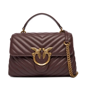 Torebka PINKO Love Lady Puff Mini Cl Al 25-26 PLTT 100044 A0GK Bordowy