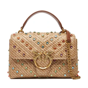 Torebka PINKO Love Lady Puff Mini Cl PE 25 PLTT 100044 A2CG Beżowy