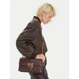 Torebka PINKO Love One Classic Dc AI 24-25 PLTT 100941 A0GK Bordowy