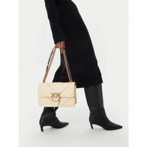 Torebka PINKO Love One Classic Light Dc Al 25-26 PLTT 104549 A2OS Écru