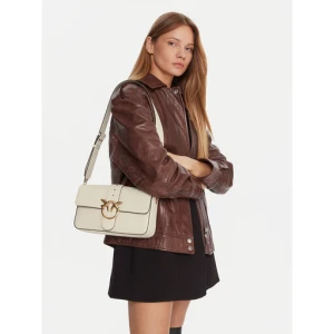 Torebka PINKO Love One Classic Slouchy Fl PLTT 104524 A2OX Biały