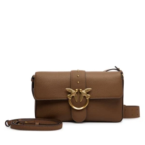 Torebka PINKO Love One Classic Slouchy Fl PLTT 104524 A2OX Brązowy