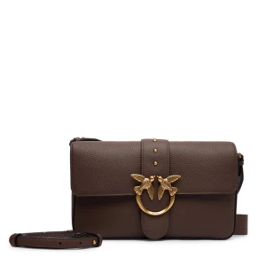 Torebka PINKO Love One Classic Slouchy Fl PLTT 104524 A2OX Brązowy