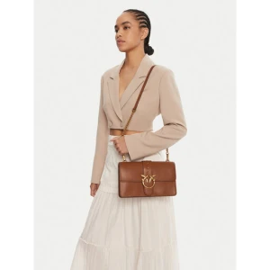 Torebka PINKO Love One Classic ST.CL Al 25-26 PLTT 105857 A0F1 Brązowy