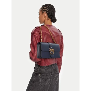 Torebka PINKO Love One Classic ST.CL Al 25-26 PLTT 105857 A0F1 Granatowy