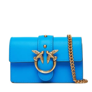 Torebka PINKO Love One Micro C . AI 24-25 PCPL 100064 A0F1 Niebieski