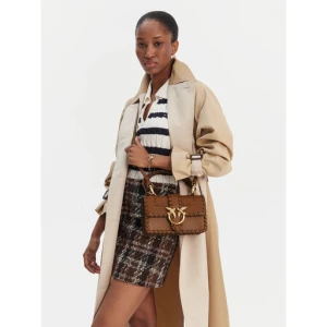 Torebka PINKO Love One Mini Cl. AI 25-26 PLTT 100059 A2OR Brązowy