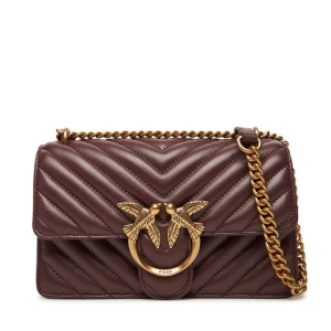 Torebka PINKO Love One Mini Dc AI 25-26 PLTT 100074 A0GK Bordowy