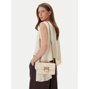 Torebka PINKO Love One Mini Light Dc. Al 25-26 PLTT 104550 A2OS Écru