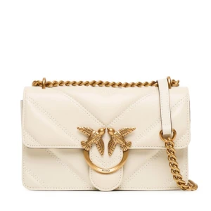Torebka PINKO Love One Mini Light Dc. Al 25-26 PLTT 104550 A2OS Écru