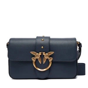 Torebka PINKO Love One Mini Slouchy Fl AI 25-26 PLTT 104340 A0QO Niebieski