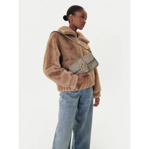 Torebka PINKO Love One Mini Slouchy Fl Al 25-26 104340 A0QO Szary