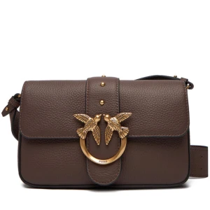 Torebka PINKO Love One Mini Slouchy Fl Al 25-26 104340 A2OX Bordowy