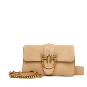 Torebka PINKO Love One Mini Slouchy Fl PE 25 PLTT 104340 A2CC Beżowy