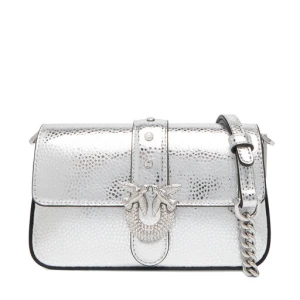 Torebka PINKO Love One Slouchy Baby AI 25-26 PCPL 105353 A2WD Srebrny