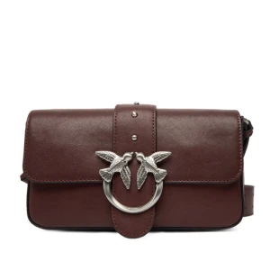 Torebka PINKO Love One Slouchy Zip Mini AI 25-26 PLTT 105345 A2JG Brązowy