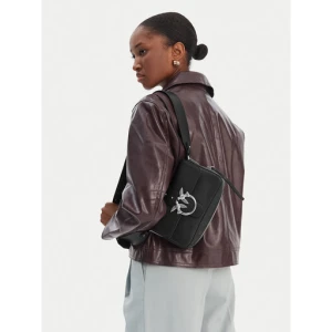 Torebka PINKO Love One Slouchy Zip Mini AI 25-26 PLTT 105345 A2JG Czarny