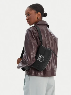 Torebka PINKO Love One Slouchy Zip Mini AI 25-26 PLTT 105345 A2JG Czarny