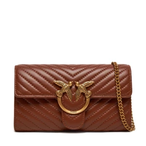 Torebka Pinko Love One Wallet C AI 24-25 PLTT 100062 A0GK Brązowy