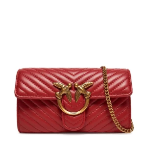 Torebka PINKO Love One Wallet C PE 25 PLTT 100062 A0GK Czerwony