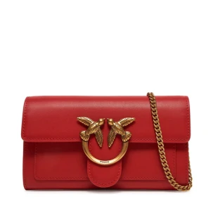 Torebka PINKO Love One Wallet C PE 25 PLTT 100062 A0GK Czerwony