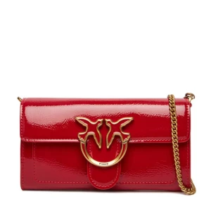 Torebka PINKO Love One Wallet C PE25 PLTT 100062 A1UV Czerwony
