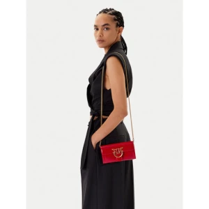 Torebka PINKO Love One Wallet C PE25 PLTT 100062 A1UV Czerwony