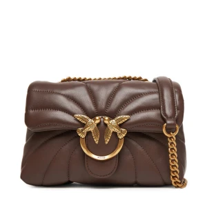 Torebka PINKO Love Puff Mini Cl AI 24-25 PLTT 100039 A1EX Brązowy