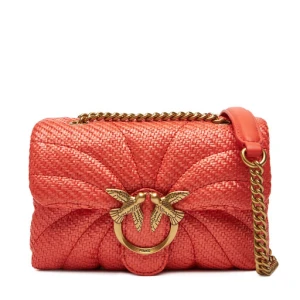 Torebka PINKO Love Puff Mini PE 25 PLTT 100039 A2C8 Pomarańczowy