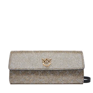 Torebka PINKO Love Tiny Brids Wallet C AI 25-26 PCPL 103765 A20D Złoty