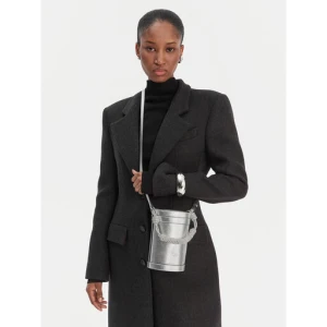 Torebka PINKO Mini Bucket Manico 25-26 PLTT 105910 Srebrny