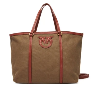 Torebka PINKO Miranda Shopper Classic PE 25 PLTT 104714 A2G2 Khaki