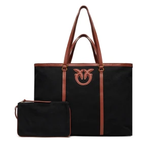 Torebka PINKO Miranda Shopper Extra PE 25 PLTT 104715 A2G2 Czarny