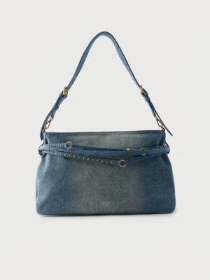 Torebka Pinko niebieski denim