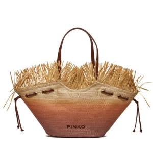 Torebka Pinko Pagoda Extra Shopper . PE 24 PLTT 102911 A1R6 Beżowy