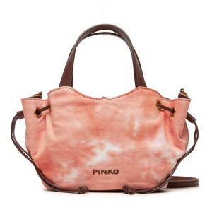 Torebka Pinko Pagoda Small Shopper PE 24 PLTT 102910 A1MB Pomarańczowy