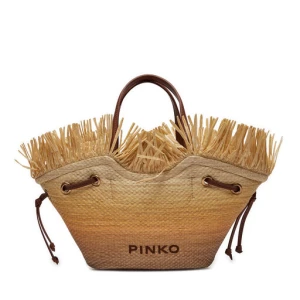 Torebka Pinko Pagoda Small Shopper . PE 24 PLTT 102910 A1R6 Beżowy