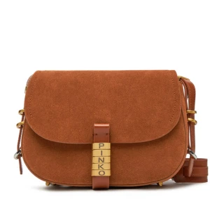 Torebka PINKO Saddle Mini PE PLTT 103831 A29N Brązowy