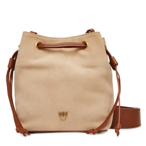 Torebka PINKO Secchiello Mini PE 25 PLTT 104303 A2CC Beżowy