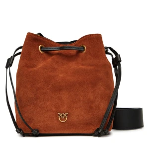 Torebka PINKO Secchiello Mini PE 25 PLTT 104303 A2CC Brązowy