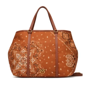 Torebka PINKO Shopper Classic PE 25 PLTT 104899 A2AS Brązowy