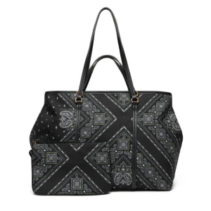 Torebka PINKO Shopper Extra PE 25 PLTT104900 A2AS Czarny