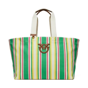 Torebka PINKO Shopping Bag Extra PE 25 PLTT 104754 A2G5 Zielony