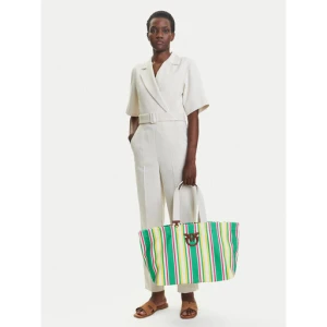 Torebka PINKO Shopping Bag Extra PE 25 PLTT 104754 A2G5 Zielony