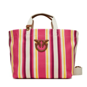 Torebka PINKO Shopping Bag Medium PE 25 PLTT 104753 A2G5 Różowy