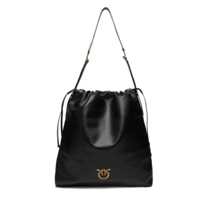 Torebka PINKO Slouchy Extra AI 25-26 PLTT 104364 A0QO Czarny