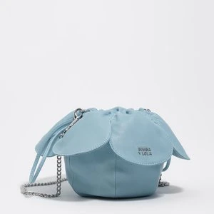 Torebka płatek skóra błękitna BIMBA Y LOLA